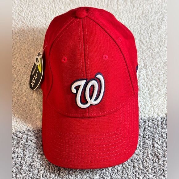 Washington Nationals Hat New era Cap Wool Blend Stretch Flex Sz Small/ Medium - Picture 1 of 11